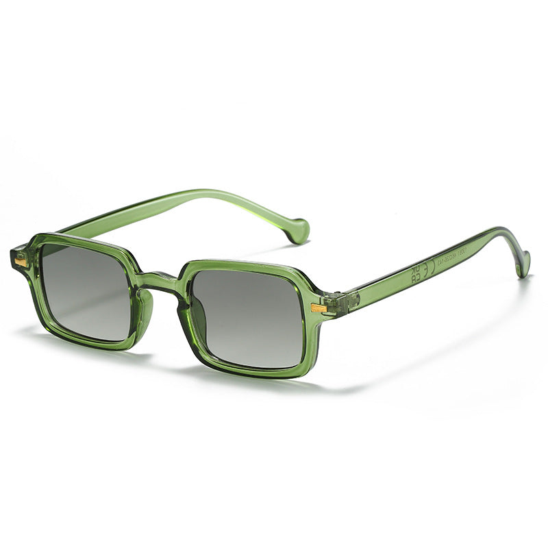 Modische Vintage Sonnenbrille mit eckigem Design