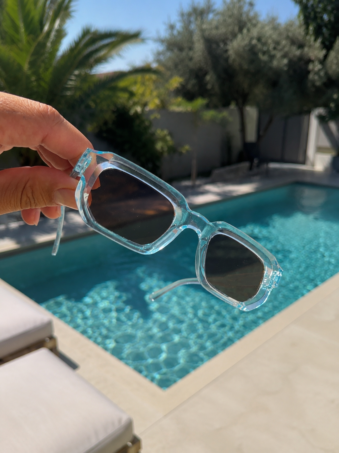 RS Premium Sonnenbrille – Eckiges Designer-Modell | UV400 Schutz | Unisex