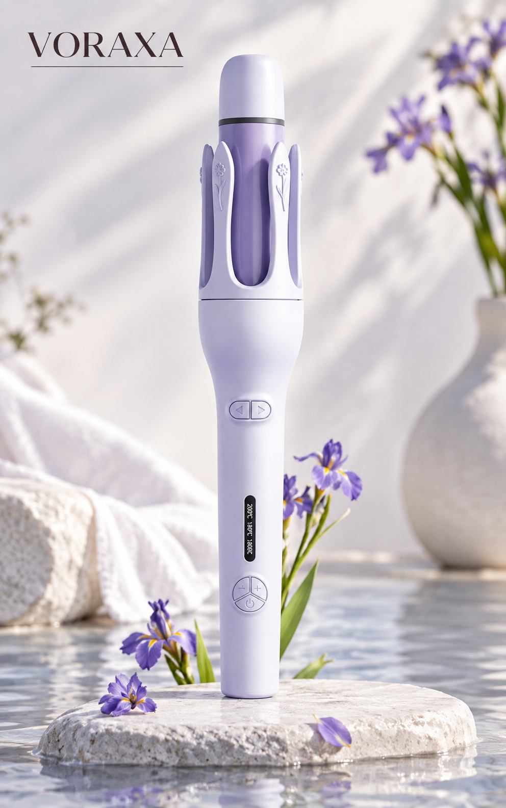 2-in-1 automatischer Haarstyler zum Glätten und Locken