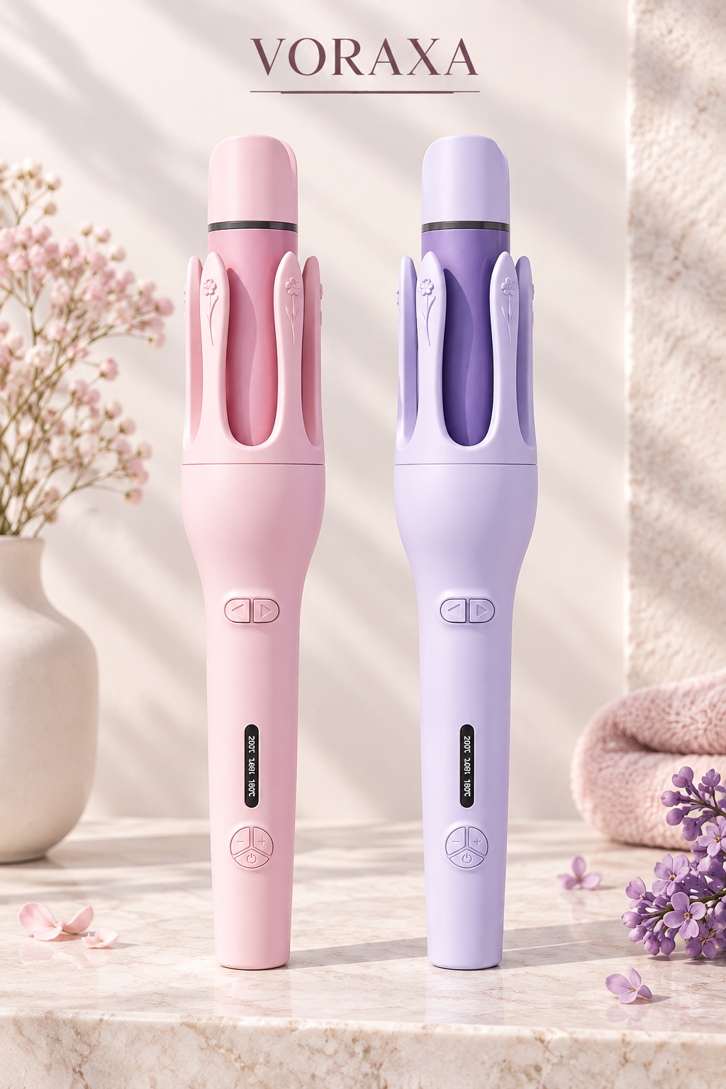 2-in-1 automatischer Haarstyler zum Glätten und Locken
